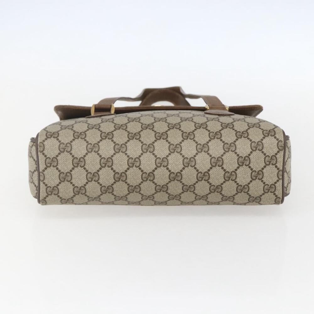 GUCCI GG Supreme Hand Bag PVC Beige Gold 116 02 080 Auth 158457 - Picture 5 of 16
